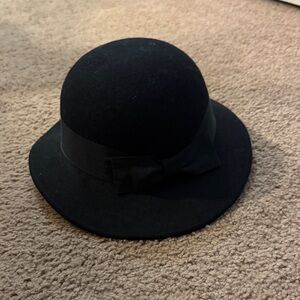 Elegant Black Bowler Hat